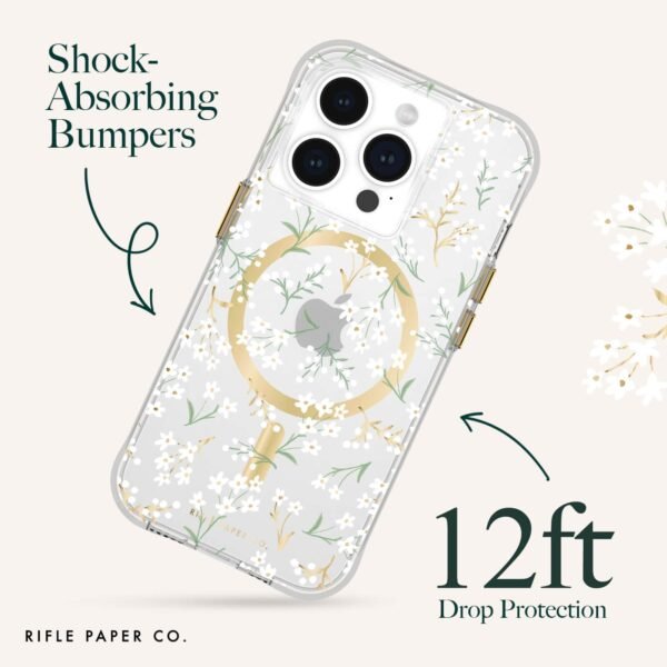 Rifle Paper Co. Petite Fleurs MagSafe - iPhone 15 Pro