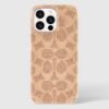 Coach Slim Wrap Signature Canvas Tan - iPhone 16 Pro Max