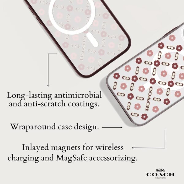 Coach Tea Rose MagSafe - iPhone 15 Pro