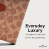 Coach Folio Signature Tan - iPhone 15 Pro