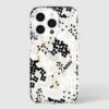 kate spade new york Tough Multi Floral Black and White MagSafe - iPhone 15 Pro