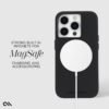 Silicone Black MagSafe - iPhone 15 Pro