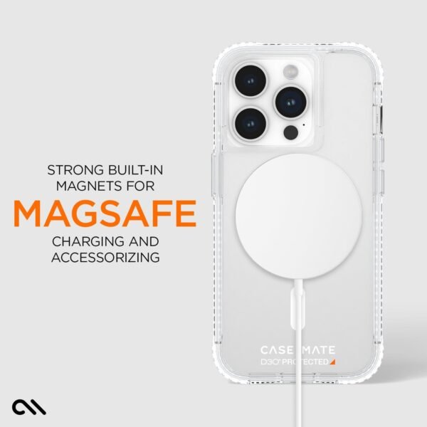 Tough D3O® Clear MagSafe - iPhone 15 Pro