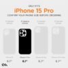 Tough Grip D3O® Black MagSafe - iPhone 15 Pro