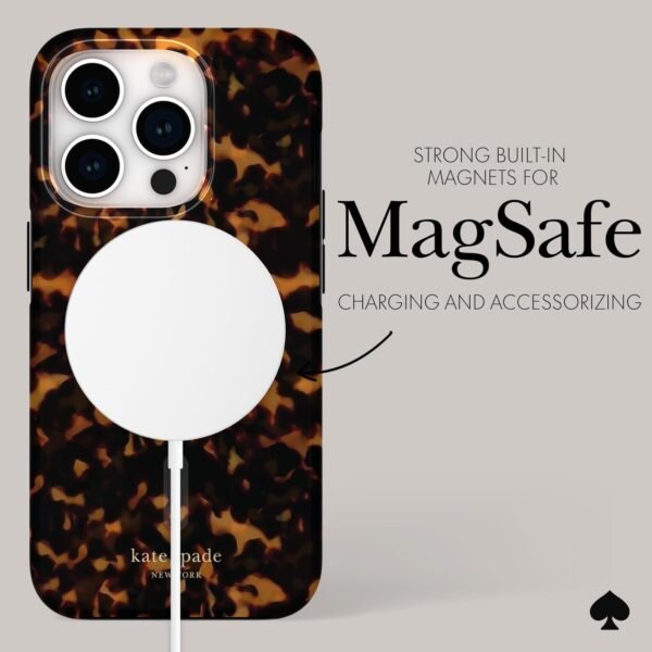 kate spade new york Tortoise MagSafe - iPhone 15 Pro