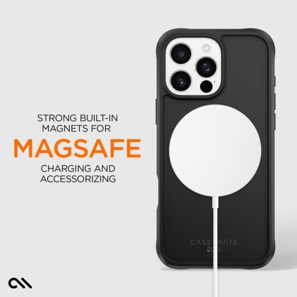 Tough D3O® Black MagSafe - iPhone 16 Pro Max