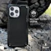 Pelican Shield Brushed Aluminum MagSafe - iPhone 15 Pro