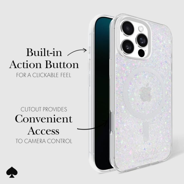 kate spade new york Chunky Glitter MagSafe - iPhone 16 Pro Max