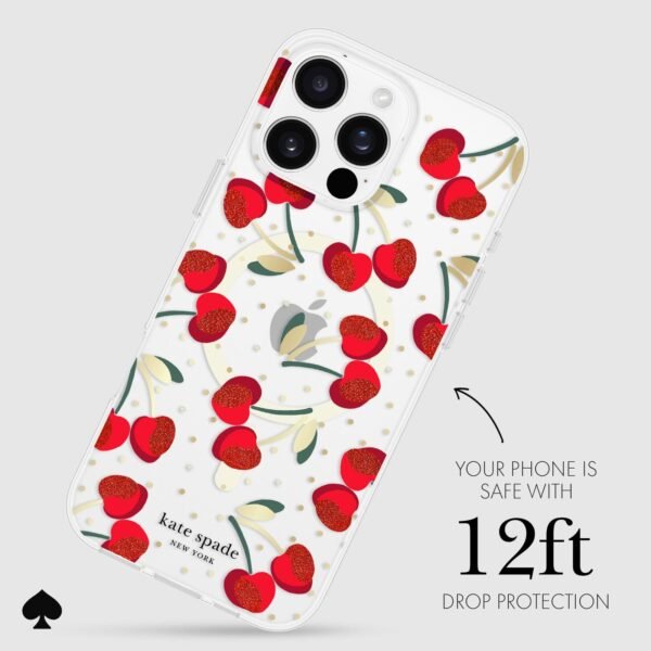 kate spade new york Cherry Dot MagSafe - iPhone 16 Pro Max