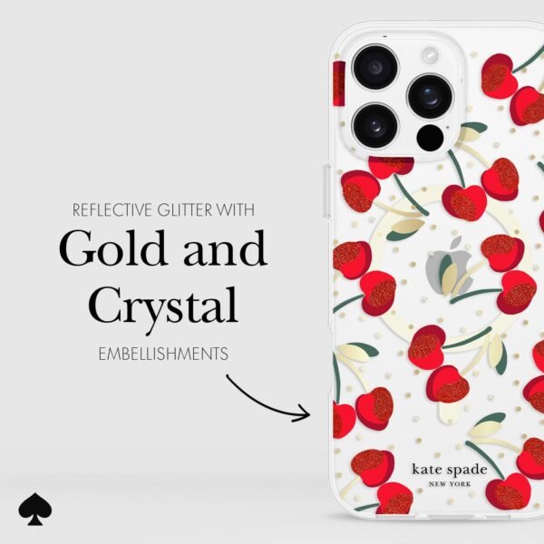 kate spade new york Cherry Dot MagSafe - iPhone 16 Pro Max