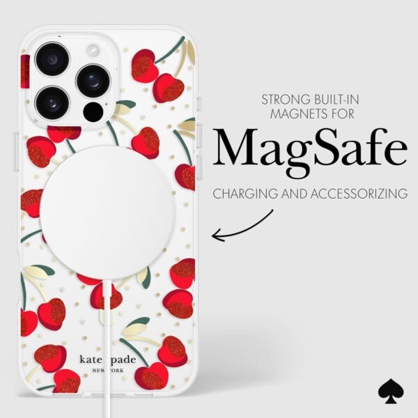 kate spade new york Cherry Dot MagSafe - iPhone 16 Pro Max