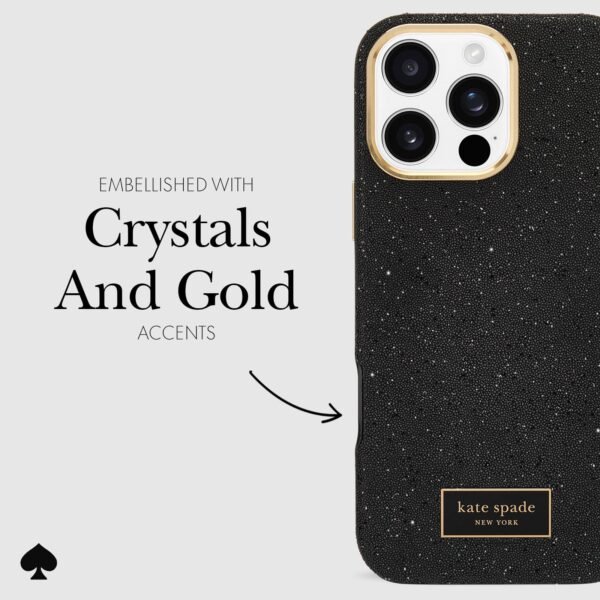 kate spade new york Crystal Pavé MagSafe - iPhone 16 Pro Max