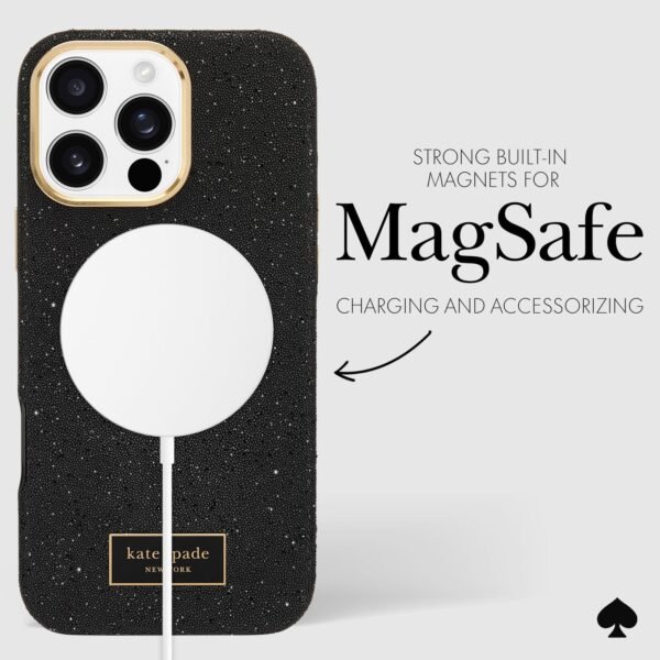 kate spade new york Crystal Pavé MagSafe - iPhone 16 Pro Max