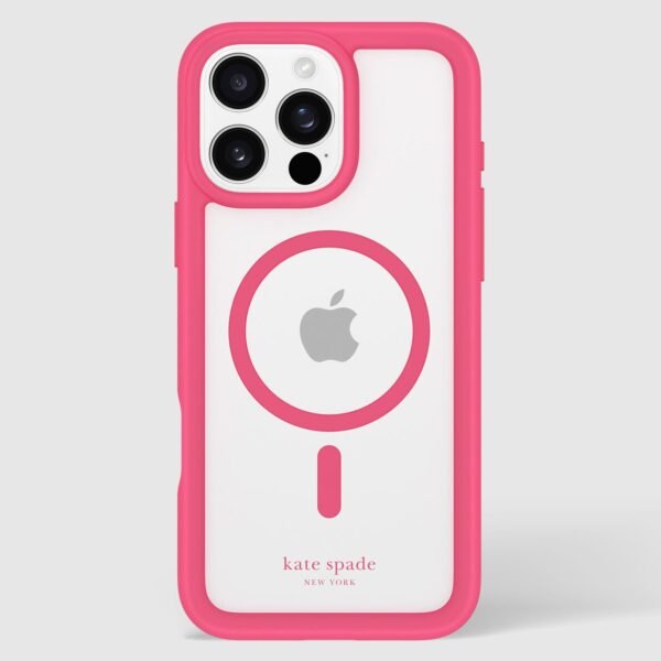 kate spade new york Ultra Protective Pom Pom Pink MagSafe - iPhone 16 Pro Max