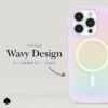 kate spade new york Wavy Opal Iridescent MagSafe - iPhone 15 Pro
